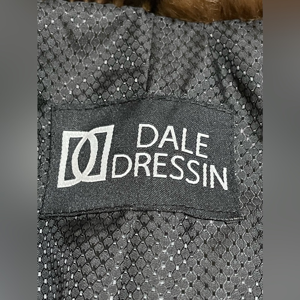 Dale Dressin Brown Zebra Print Faux Fur Cozy Comfy Coat Size Large - Picture 12 of 13